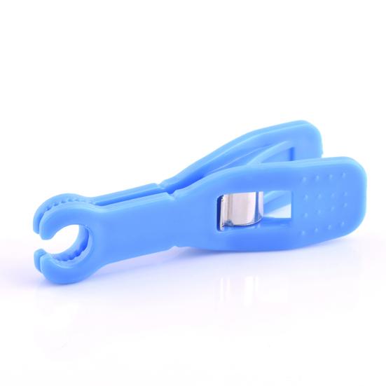 2Pcs Acrylic Opening Pliers Disposable Ear Puncture Tweezers Body Piercing Tool