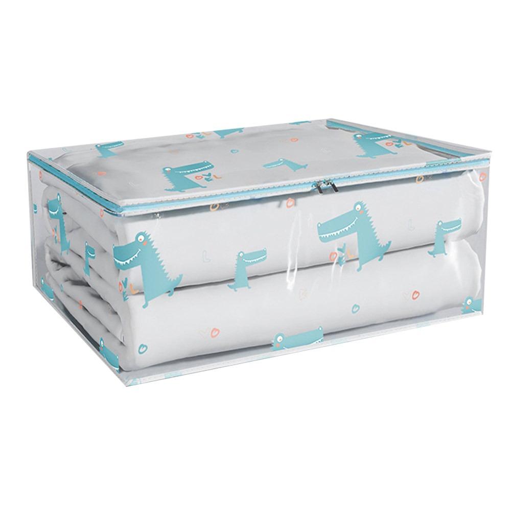 

Трехмерная сумка для хранения одеял, пыленепроницаемая, с принтом, для организации одежды, бытовая Large