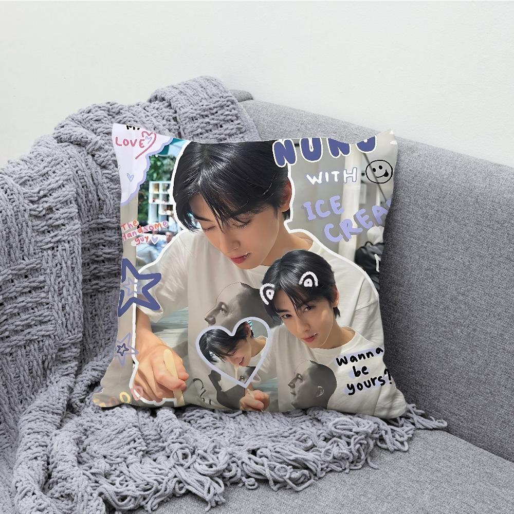 Korea Actor C-Cha Eun W-Woo Pillow Case Soft Cushion Cases for Farmhouse Sofa Decor Home Decorations and Protector Pillow Case