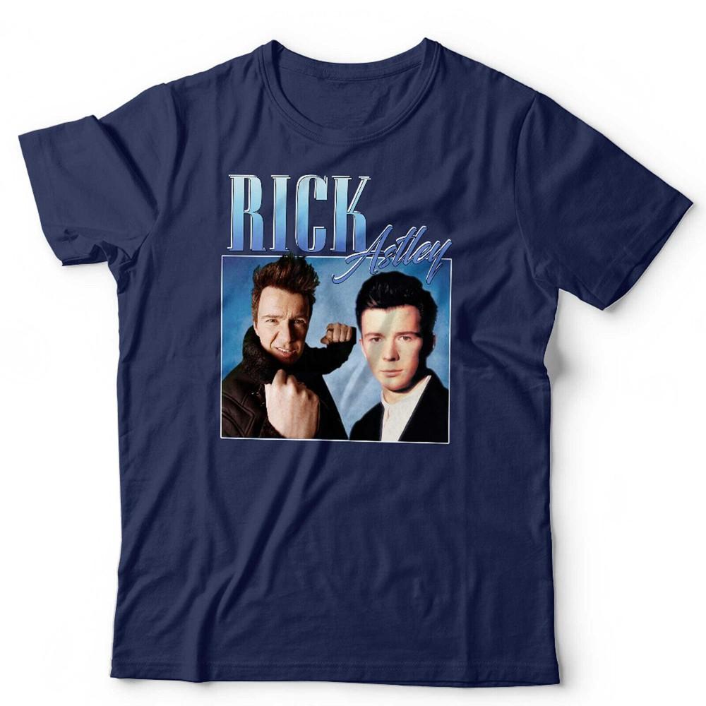 Rick Astley Stag Hen Do 80s TShirt Graphic Design Unisex Fan Tee S