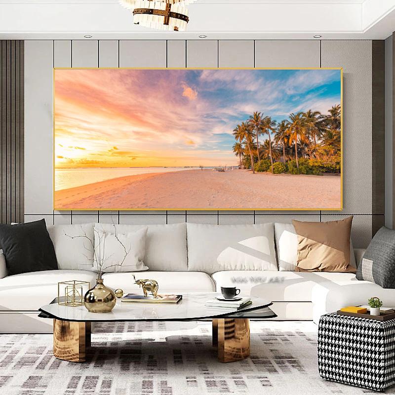 Havlandskap Lerretsmaleri Veggdekorasjoner Stuebilder Moderne Cuadros-plakater og utskrifter Dropship Home Decor Printing