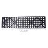 K0AF Off-Road Anti-skid Chain Traction Boards 1 Pair Recovery Track Mat for Car Truck Tire Traction Sand Mud Snow Ladder