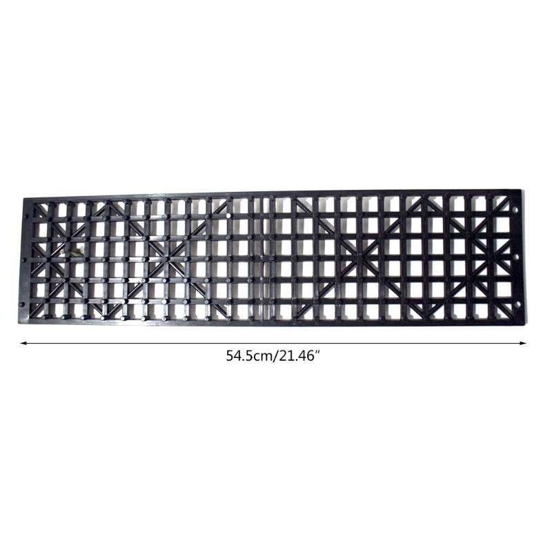K0AF Off-Road Anti-skid Chain Traction Boards 1 Pair Recovery Track Mat for Car Truck Tire Traction Sand Mud Snow Ladder