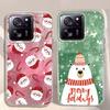 Veselé Vánoce Santa Claus Los Ženy Pouzdro na telefon pro Xiaomi 13T 14T 11 Lite NE Poco X5 M6 Pro X6 X7 X3 Pro NFC C65 C61 M5S Kryt