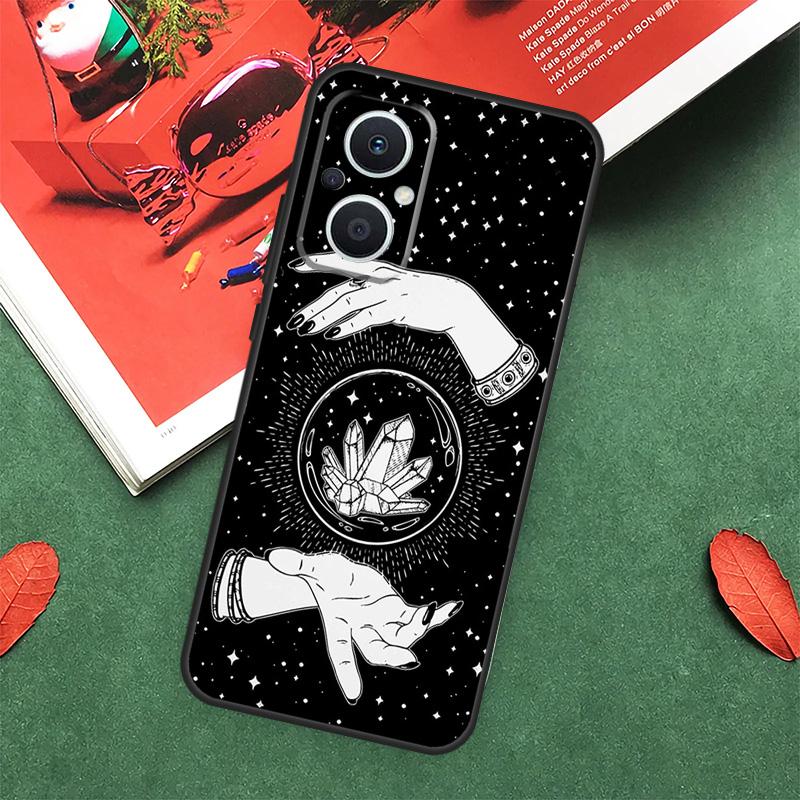 

Occult Witchcraft Moon Gothic Witch Case For OPPO Reno 8T 4 5 6 8 7 Lite 4Z 5Z 10 Pro OPPO Find X2 X5 Lite X3 Neo X6 Pro Cover OPPO Reno10 5G