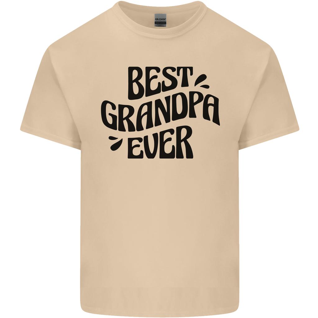 Grandparents Day Best Grandpa Ever Unisexs Light Cotton TShirt
