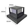 Solar Powered Post Light IP54 Waterproof Outdoor Column Patio Fence Light For Garden Decoration Courtyard Pathway Solar Lamp
