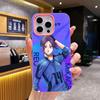Blue Lock Reo Mikage Jelly Double layer Pink Mobile Phone Case for iPhone 17 16 15 14 13 12 11 Air Pro Max Plus Protective