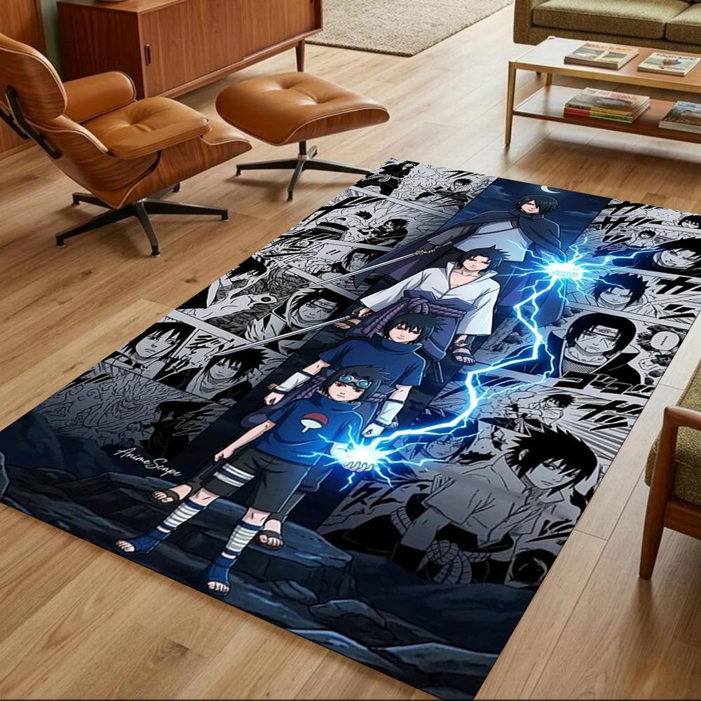 Naruto Area Rug Perfect for Outdoor Dormitory Decorate room Study room Antislip Carpet Decorate Offices Perfect Gift for Women Men