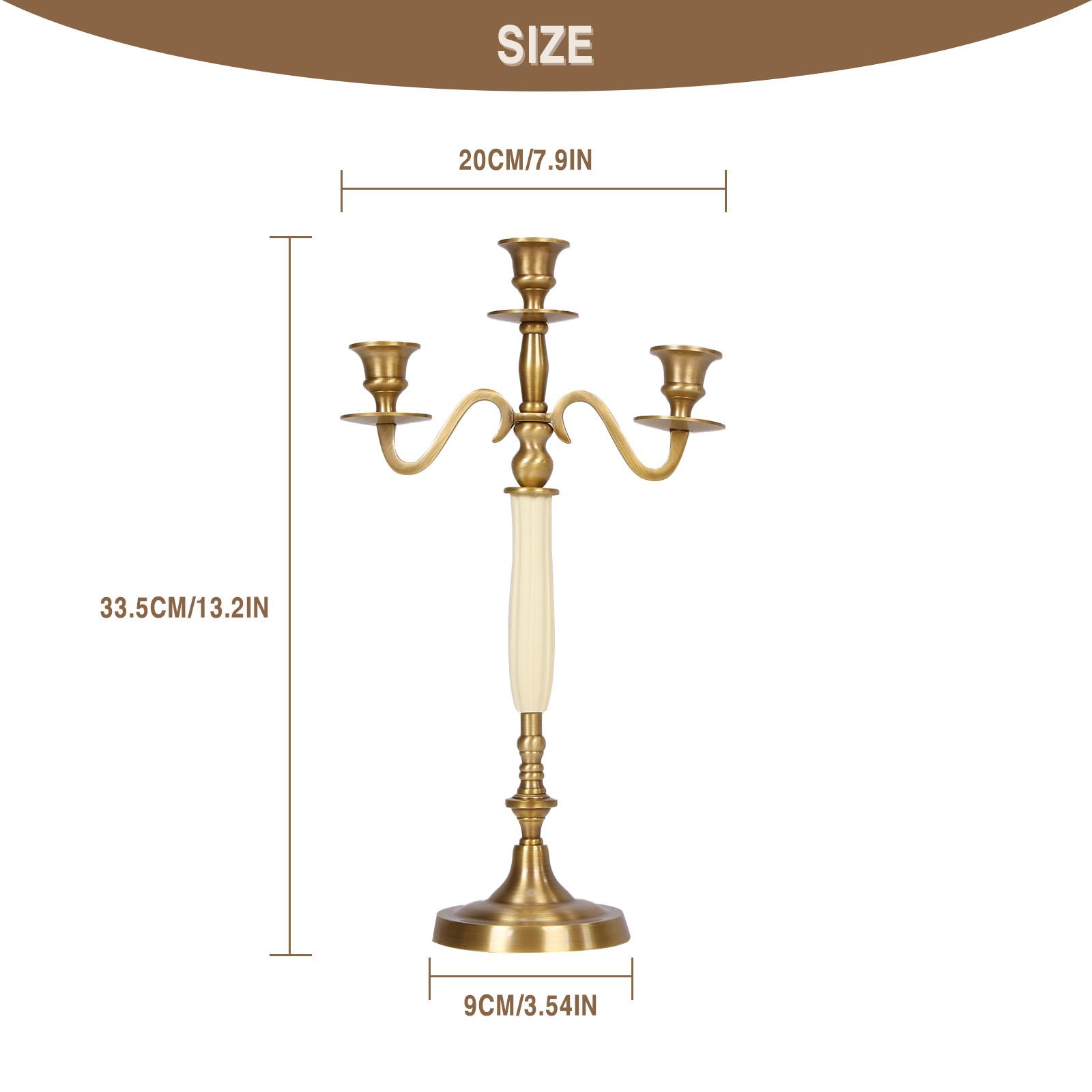 

3/5 Руки Металлический Свадебный Ивент Подсвечник Свадебный Ивент Подсвечник Подставка для Свечей для Свадебного Обеденного Стола Рождественской Вечеринки Домашний Декор