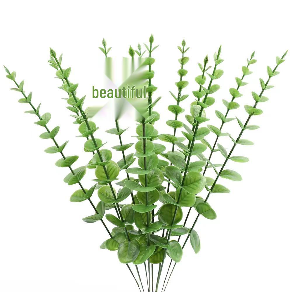 Artificial Eucalyptus Branch - Green Plant for Home Décor and Flower Arrangements
