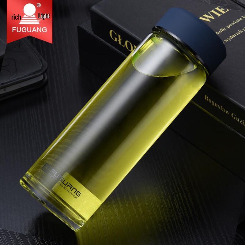 Fuguang Single-Layer Borosilicate Glass Water Bottle Set