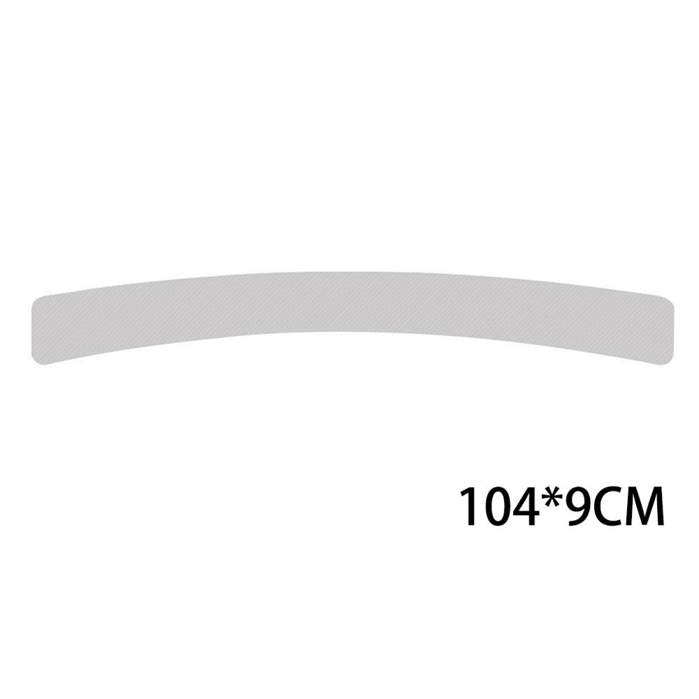 New Carbon Fiber Look Car Rear Bumper AntiScratch Edge Sill Guard Trim Cover Sticker
