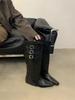 Fashion Pointed Toe Women Knee Boots Chelsea Botas 2024 New Arrivals Fashion Party Pumps Knight Botas Size 35-39 Winter Western Bootie