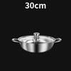 34cm Divided Stainless Steel Hot Pot