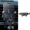 Phone Holder Designed for Porsche Cayenne 2010-2015 Car Magnetic Mount Foldable Gravity Bracket Car Accessories