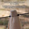 1pc Camping Stretch Clothesline With 12 Clips Windproof Travel Clothesline Elastic Laundry Clothes Line For Hotel Trip Cruise