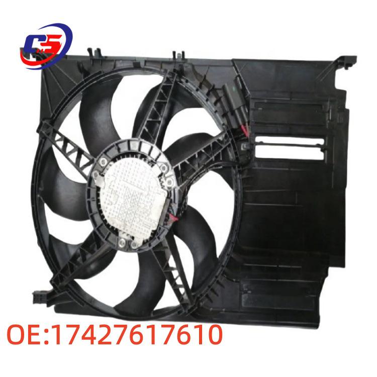 Automotive Electronic Radiator Fan Assembly 17427617610 for BMW