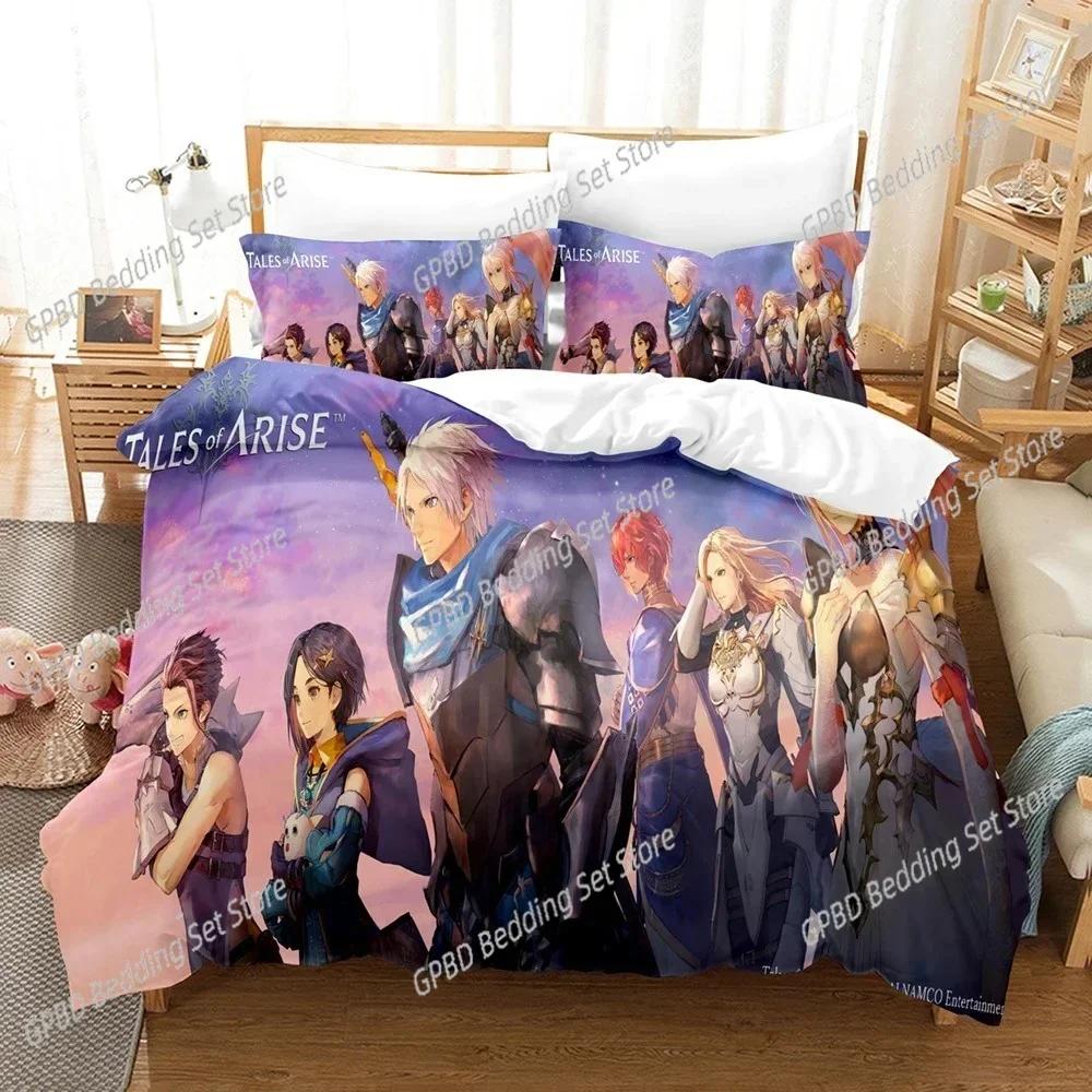 3D-Druck Heißes Spiel Tales Of Arise Bettwäsche-Set Einzelbett Twin Doppelbett Queen King Cal King Größe Bettwäsche-Set
