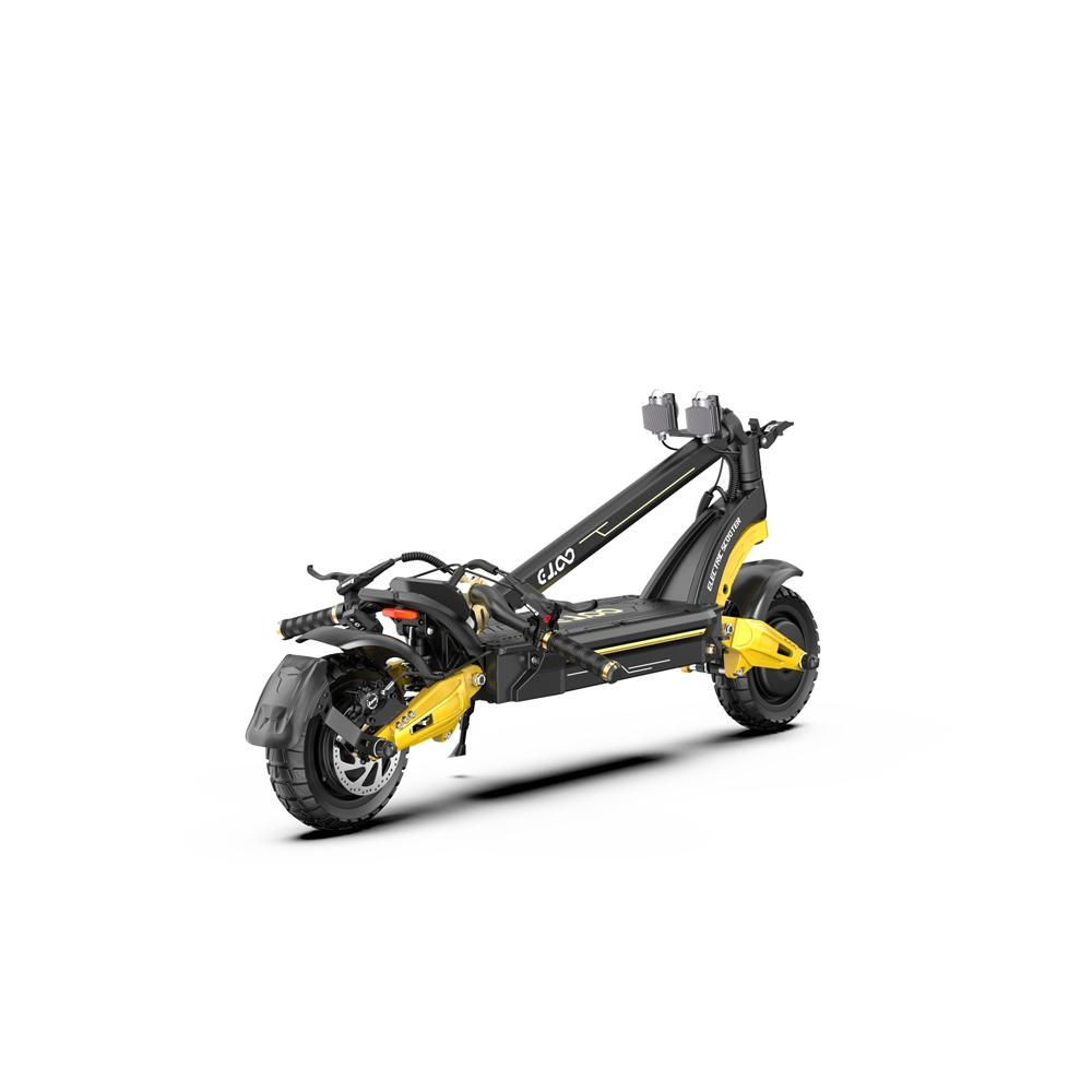 OOTD S30 App-controlled Smart Electric Scooters 1200W*2 Motors 52V 23.4AH Maximum Load Capacity 120kg IP54 Waterproof