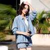Women's Plus Size Short Summer Jacket - Breathable Sun Protection for Middle-Aged Moms, 2025 Fashion