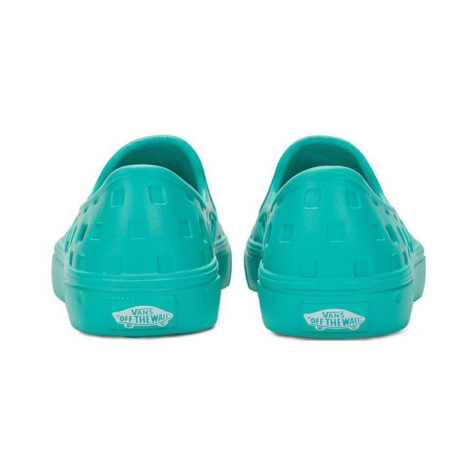 Vans Slip-On Water Shoes Comfortable Lightweight Breathable Sandals Kids sandals Blue Green VN0A4UVIZ6R