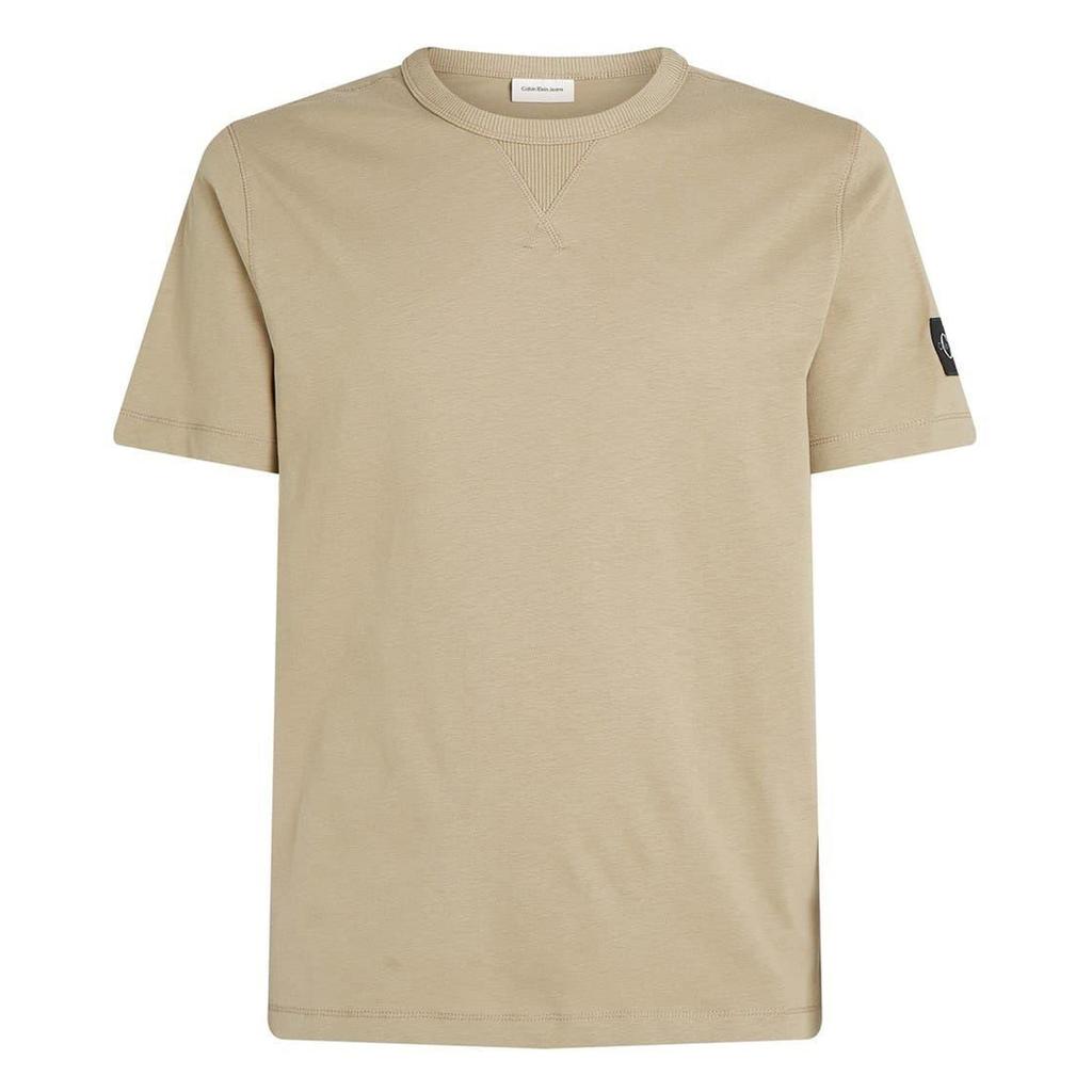 Calvin Klein Mens Badge Crew Neck Regular T-Shirt