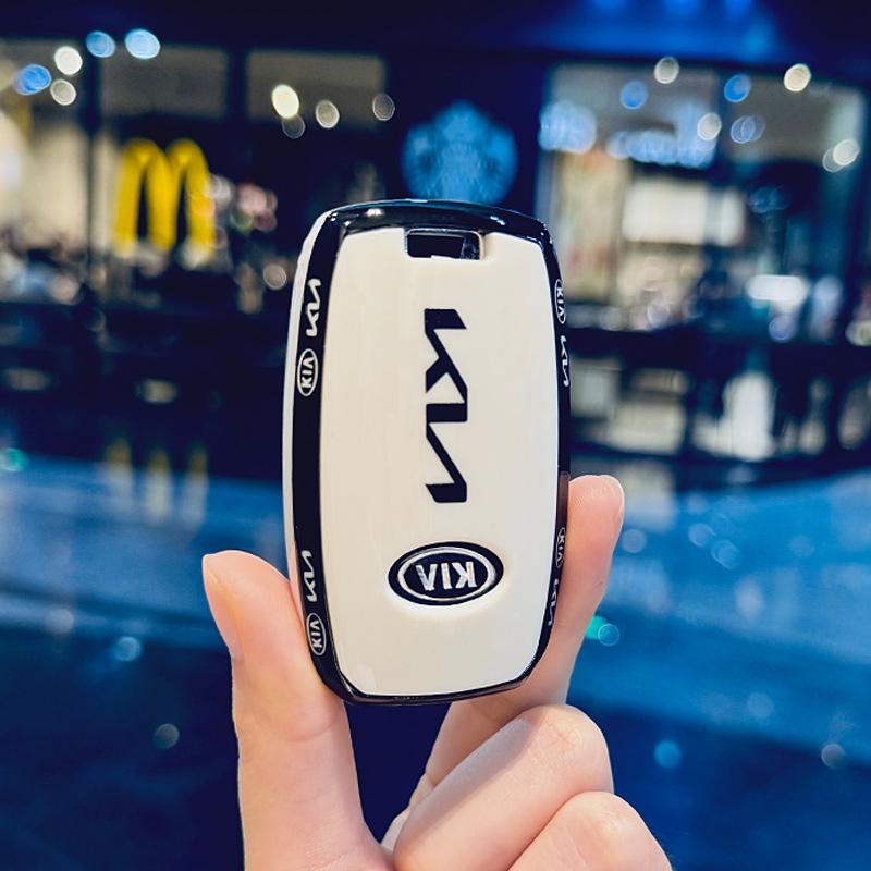 2026 Hot Car Sticker Soft TPU Car Key Case Protector Cover Fob For Kia Rio Sportage R Optima Rio5 Sorento Niro Soul Ceed Cerato