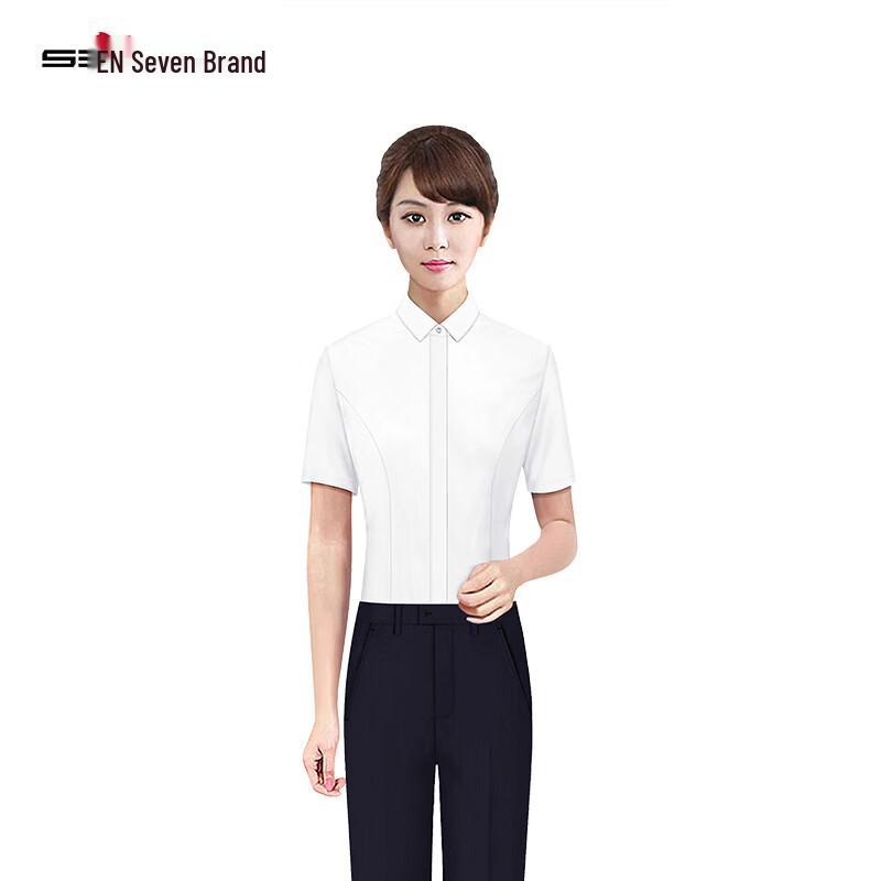 SEVEN Women s Bamboo Blend Short Sleeve Shirt One Size