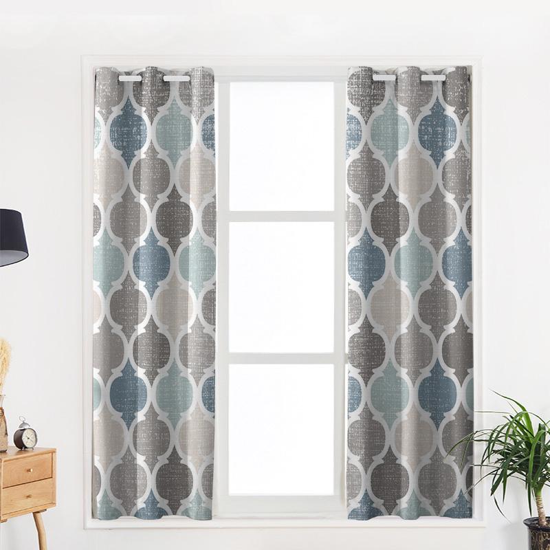 Геометрический синий винтажный марокканский узор — фото 4