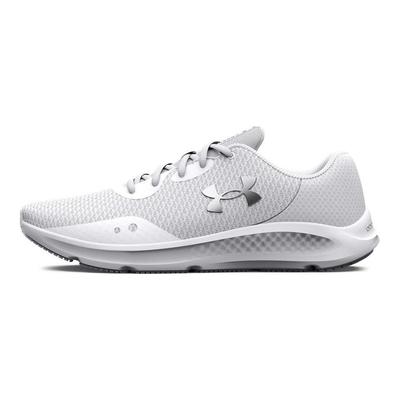 Charged Pursuit 3 Weiß Metallic Silber Herren Sneaker 3024878-101