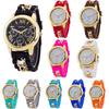 CdyBox Unisex Watches with Silicone Bands, Wholesale Assortment of 10 Quartz Jelly Gel Bracelets