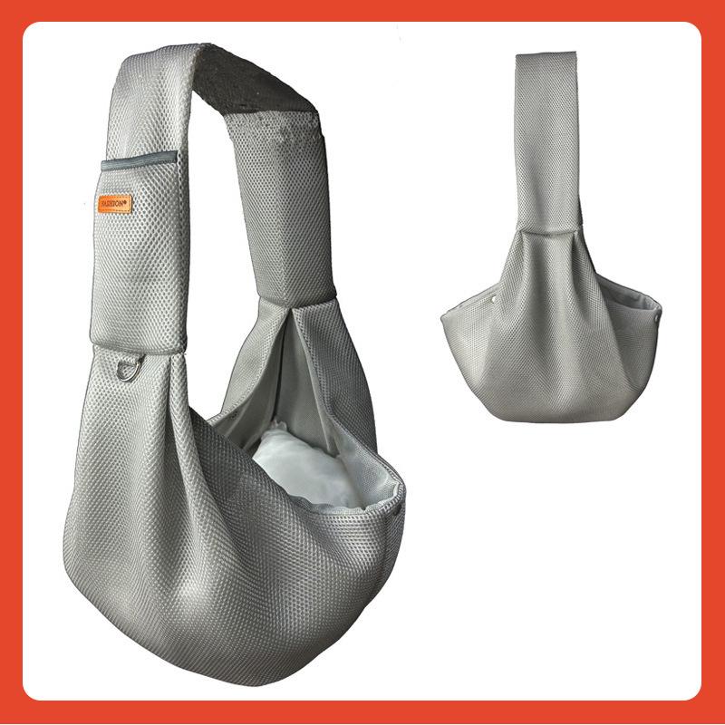 Breathable Summer Crossbody Pet Bag for Dogs & Cats