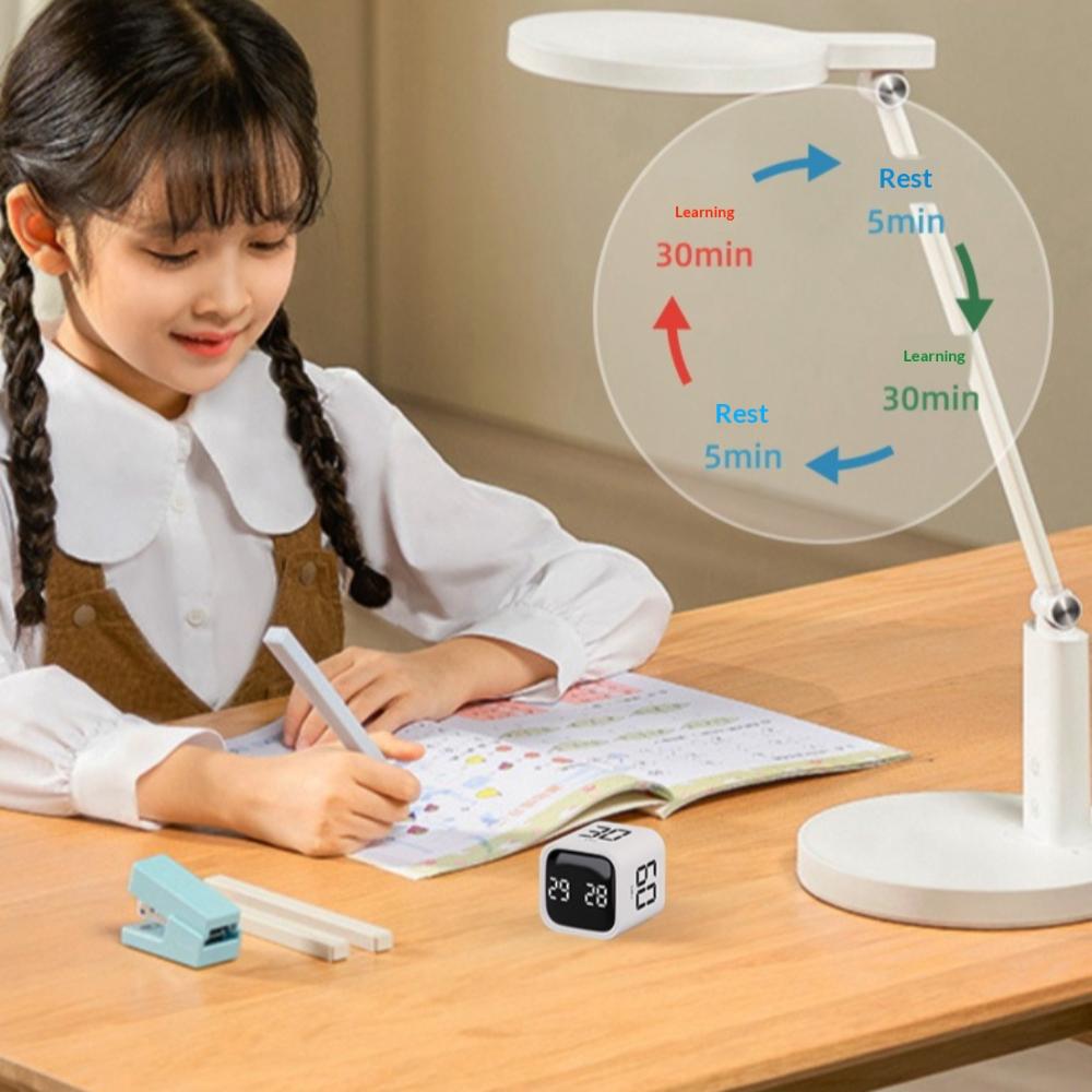 New Gravity Sensor Timer,Countdown Alarm for Cooking & Study,Self-discipline Manual Digital Time Management Clock