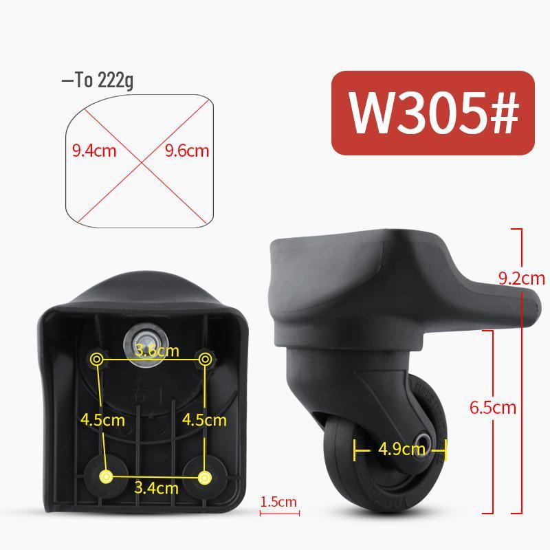 Universal Replacement Wheels for Luggage and Suitcases