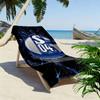 Asciugamano da Spiaggia Schalke, Asciugamano Grande Morbido ad Asciugatura Rapida per Spiaggia Campeggio Nuoto