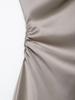 TAOP&ZA Spring/Summer Women's Pleated Asymmetrical Dress 2248748