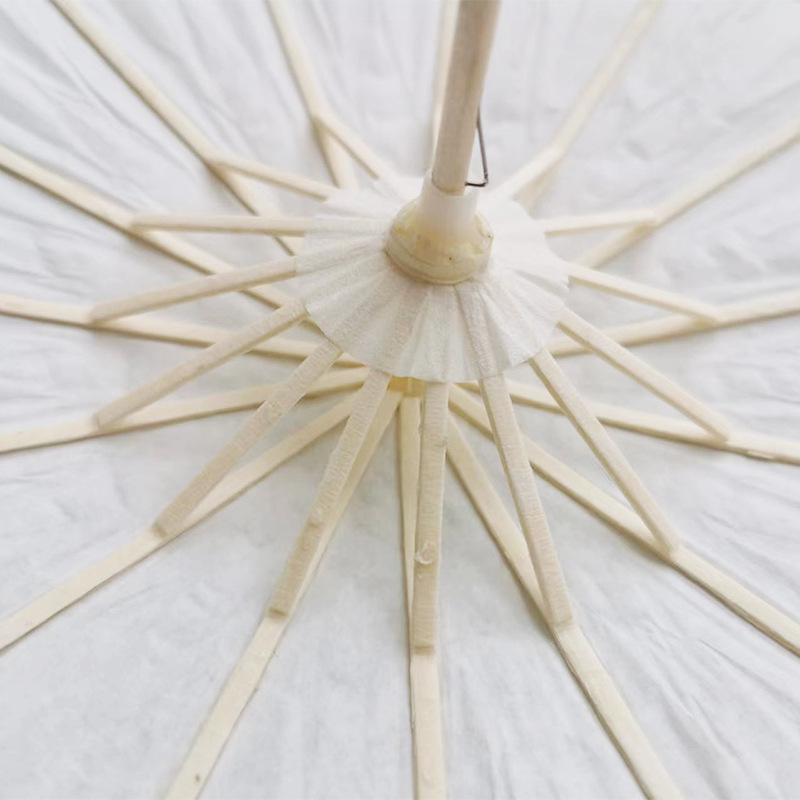 DIY Prázdný papírový deštník pro kreativní dětské malování a vybarvování