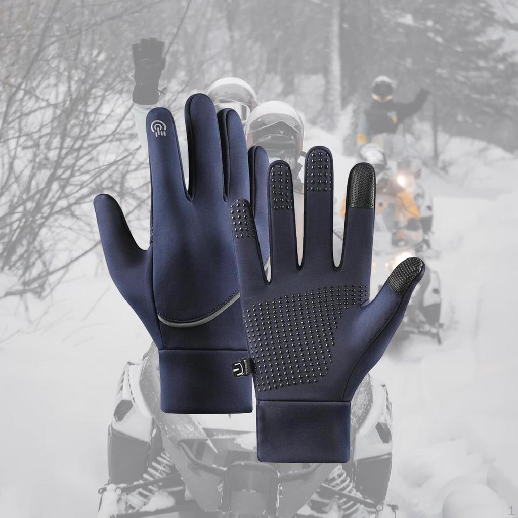 Cozy Winter Touchscreen Gloves for Outdoor Activities