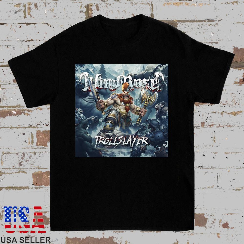 Wind Rose Band Trollslayer Black Cotton T Shirt  Unisex T-Shirt S