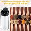 Portable Seasoning Jar 100/160/250ML Salt Cellar Durable Condiment Storage Bottle  BBQ