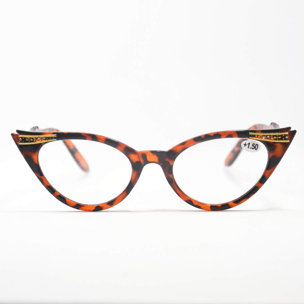 reading glasses that make you look 5 years Stylish senior glasses with prescriptions from to Leopard [Yellowrock] Women's younger. glasses. Ladies'
