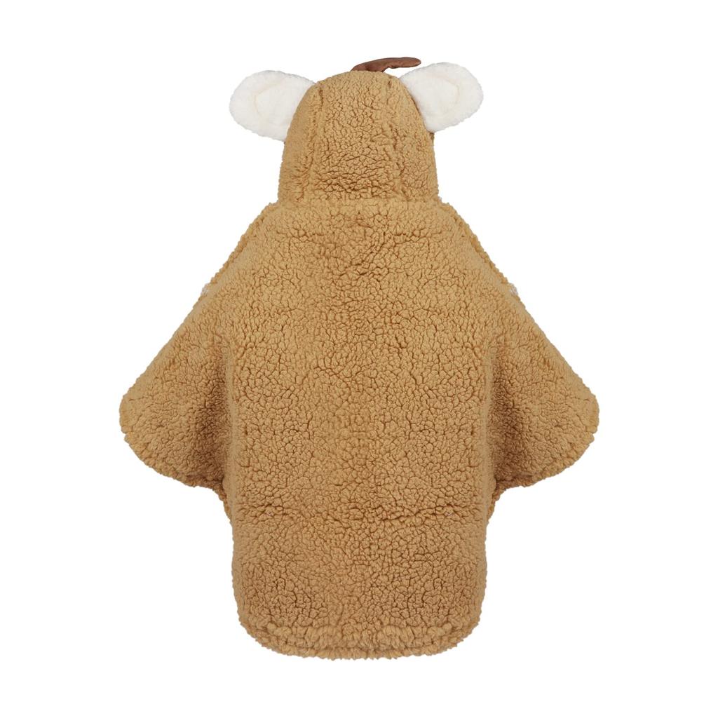 Baby Hooded Cold Weather Cloak for Boys and Soft To the Warm Baby Bathtime New Baby Shower Khaki [XGOPTS] Coat, Cute, Fall/Winter, Fluffy, Warm,