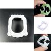 Halloween Party Costume Props Plastic White False Teeth Set Zombie Vampire Fangs Party Decoration Wawazhengfu