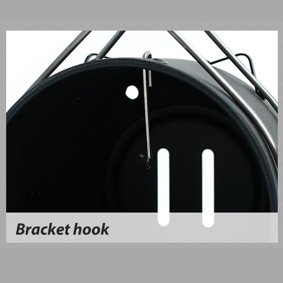 Outdoor Pig Incense Coil Holder Repellent Spiral Incense Hanger Stand Portable Camping Hanging Incense Burner Box Decoration