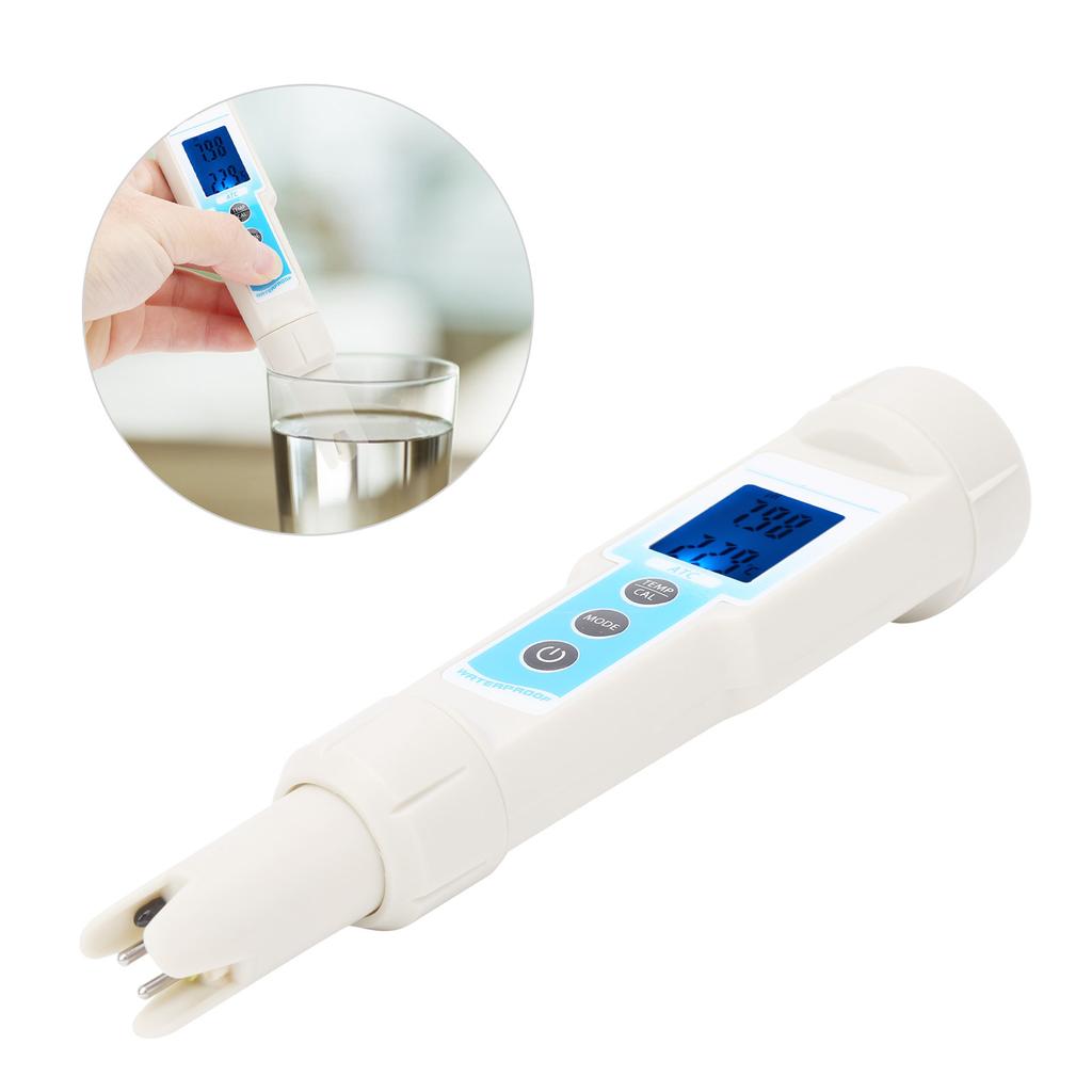 Multifunctional 5 In 1 pH EC TDS Temperature Salinity Meter Water Quality Tester for Aquarium