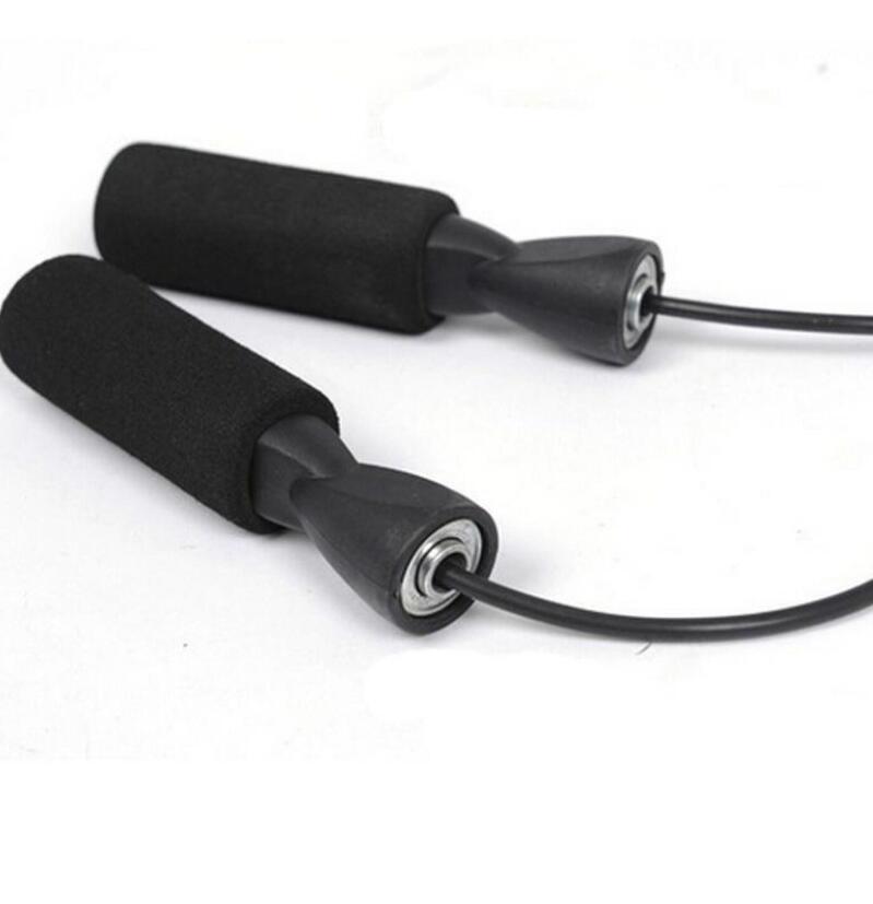 Fitness Equipment Adjustable Sponge Handle Skipping Rope
