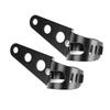 43mm-50mm Fork Black Headlight Mount Bracket Motorcycle Head Lamp Holder Adapter