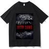 Eiserne Lunge T-Shirt Tour Mode Druck T-Shirt Herren Damen Mode T-Shirts Lässig Locker Kurzärmelig Hip-Hop Trendiges TShirt Oberteile