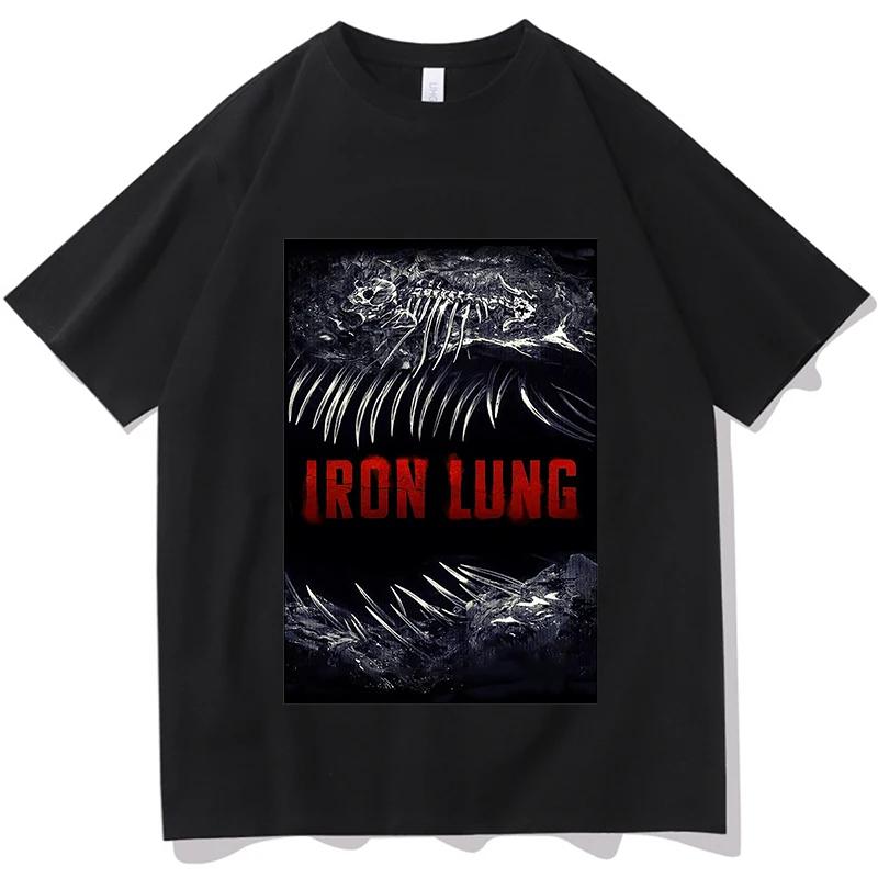 

Iron Lung T Shirt Tour Fashion Print T-shirt Men Women Fashion T-shirts Casual Loose Short-sleeved Hip-hop Trendy TShirt Tops S чёрный